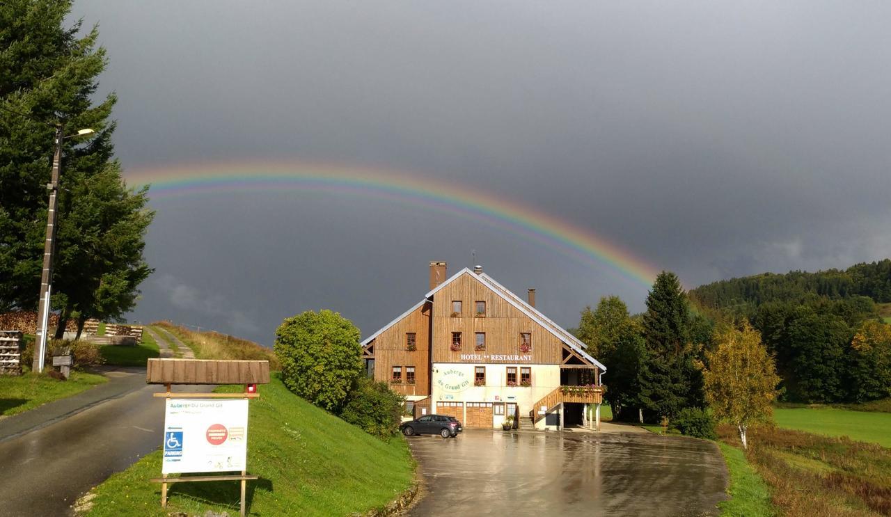 Hotel Auberge Du Grand Git La Chaux Neuve Bagian luar foto